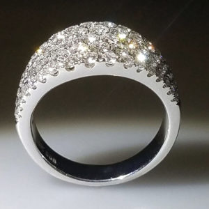 14K White Gold 2.00ct Diamond Ring
