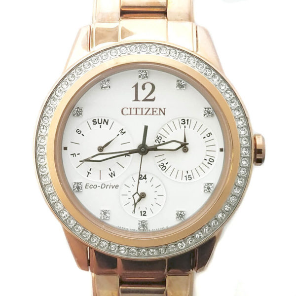 Citizen Eco-Drive Dress Watch with crystals