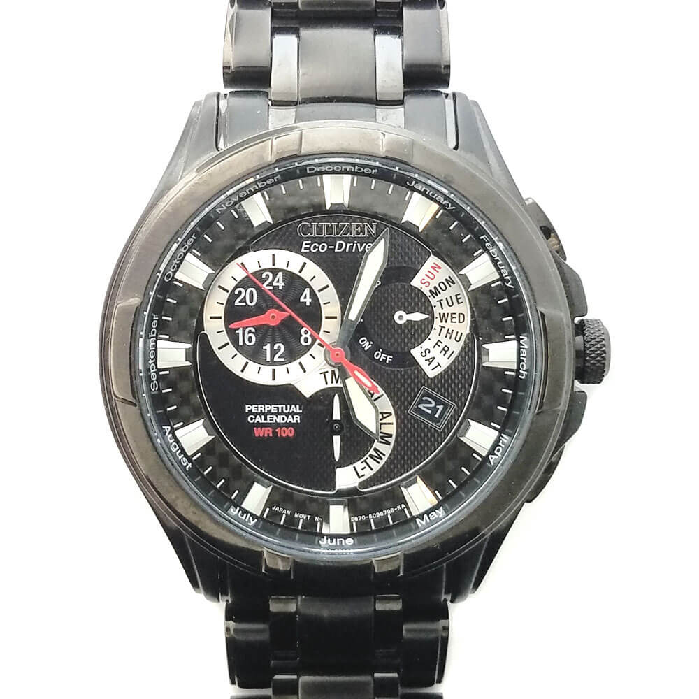 Citizen Metallic Black Eco Drive Sport Watch More Than Just Rings