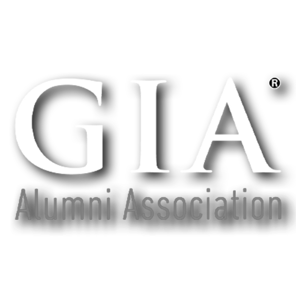GIA Alumni - white logo