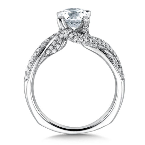 14K White Gold0.46ct Diamond Engagement Ring